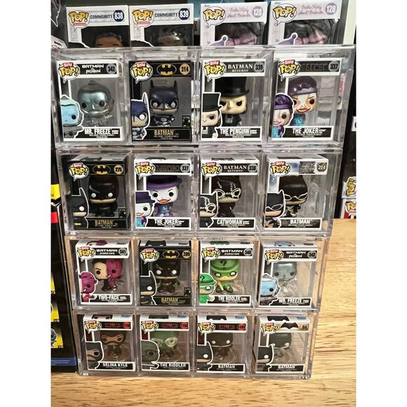 COMPLETE MULTIPACK BITTY SET Batman Movies Series W/ ALL 4 RARE MYSTERY CHASES - Picture 2 of 3
